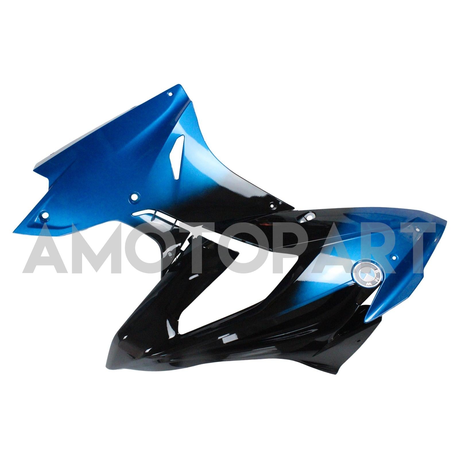 Amotopart 2017-2018 BMW S1000RR Kit de carenado azul y negro