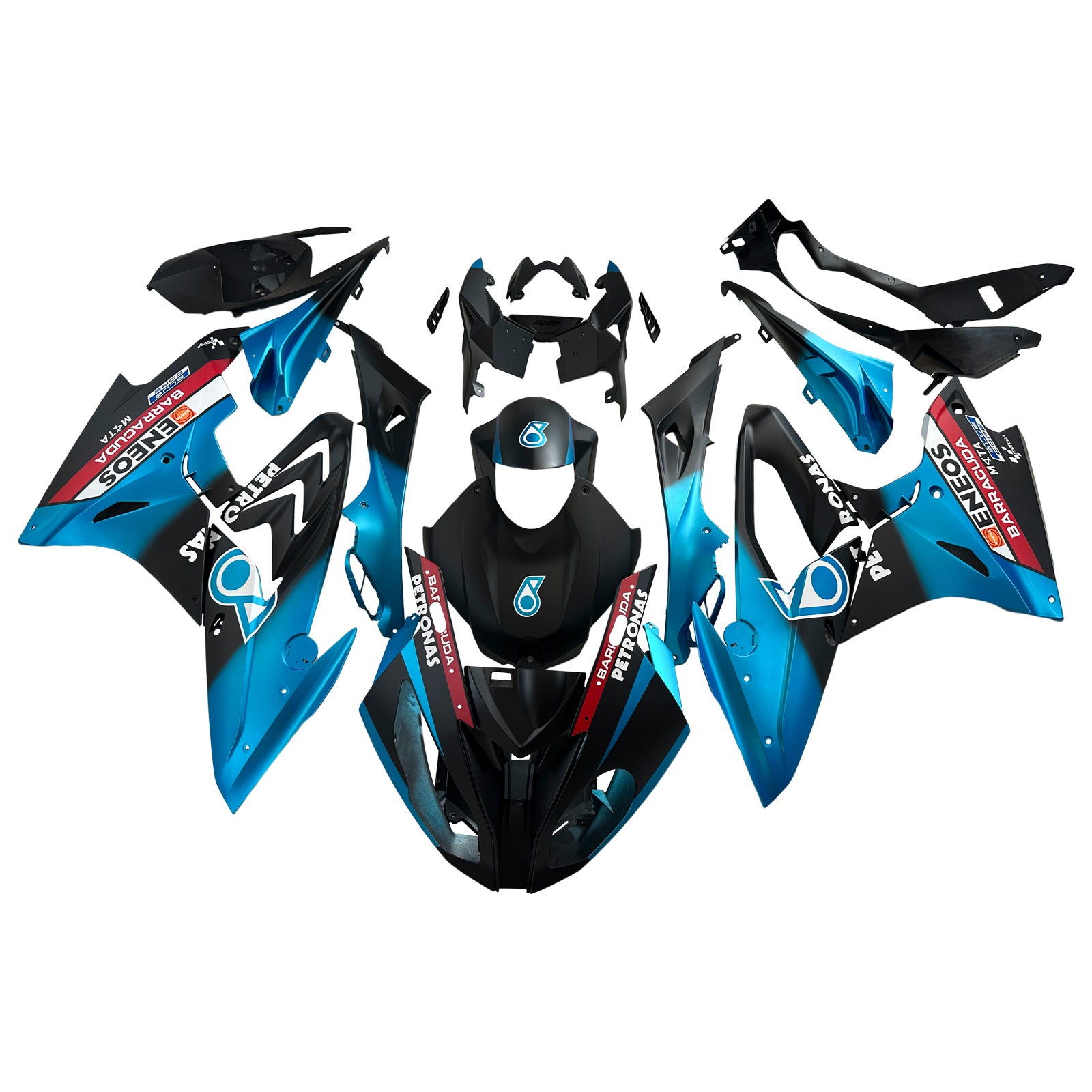 Kit carena blu Amotopart 2017-2018 BMW S1000RR