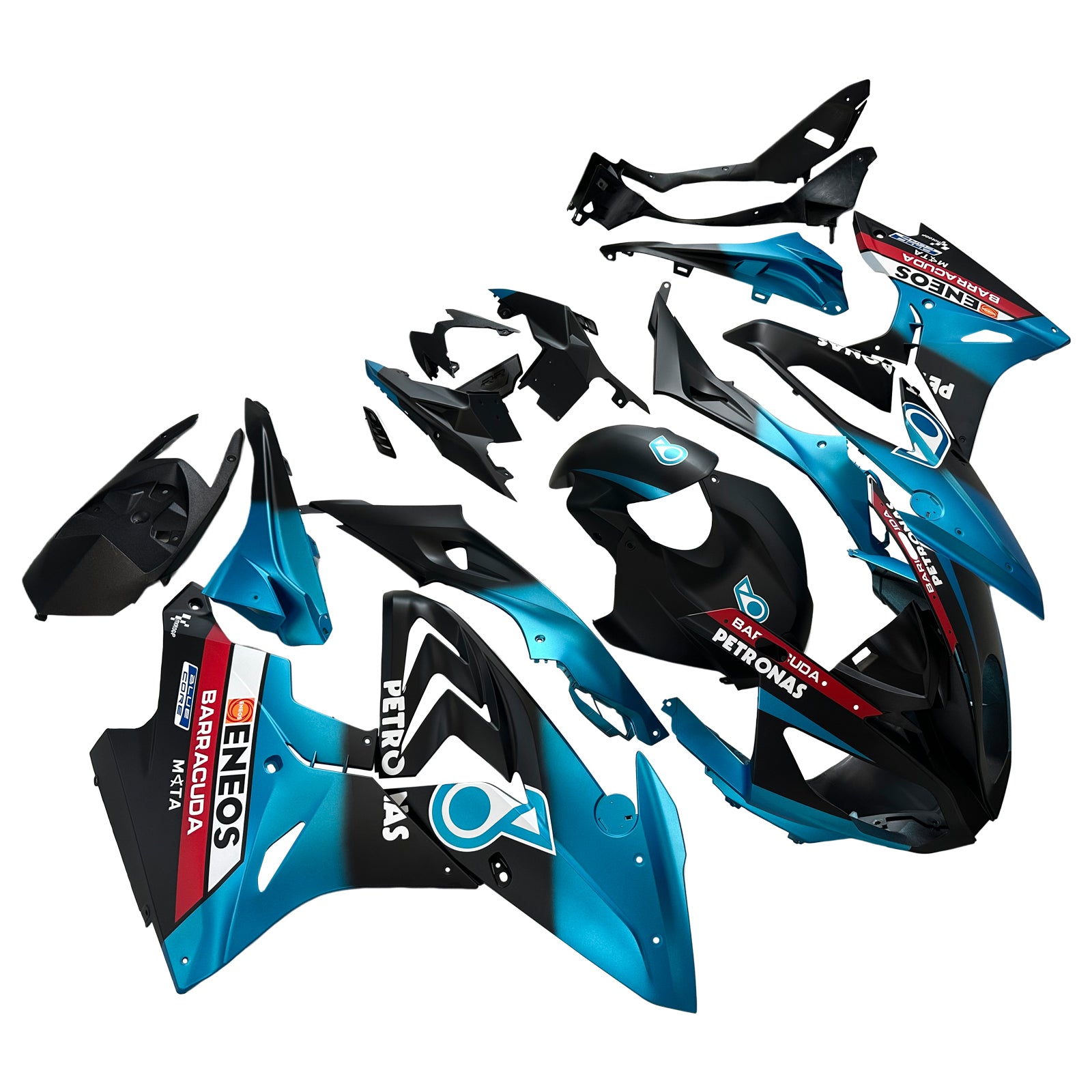 Amotopart 2017-2018 BMW S1000RR Blue Fairing Kit