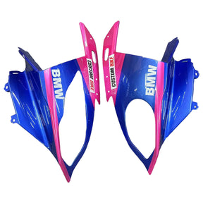 Kit de carénage Amotopart BMW S1000RR 2017-2018 bleu et rose