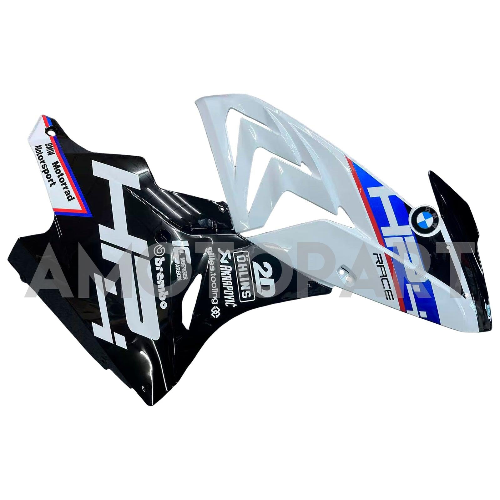 Amotopart BMW S1000RR 2017-2018 Black & Blue Failing Kit