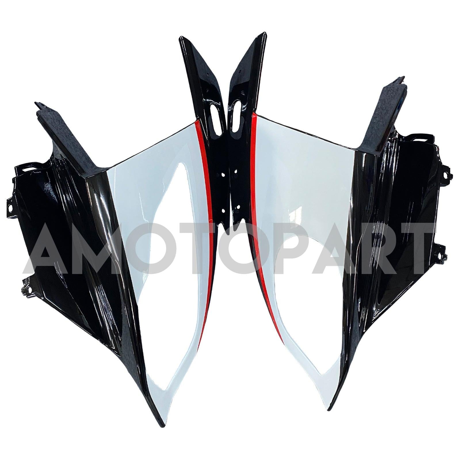 Amotopart BMW S1000RR 2017-2018 Black&White Fairing Kit