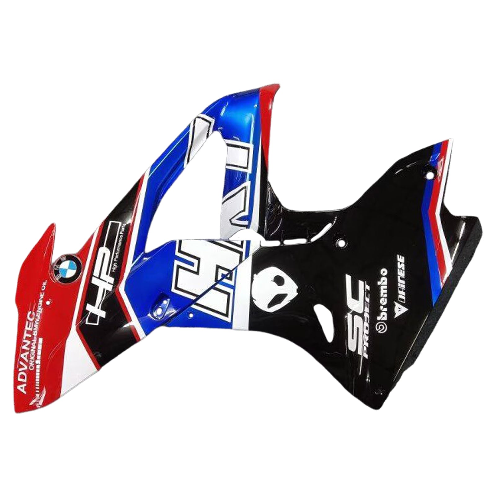 Amotopart BMW S1000RR 2017-2018 Blue&Red Style3 Fairing Kit