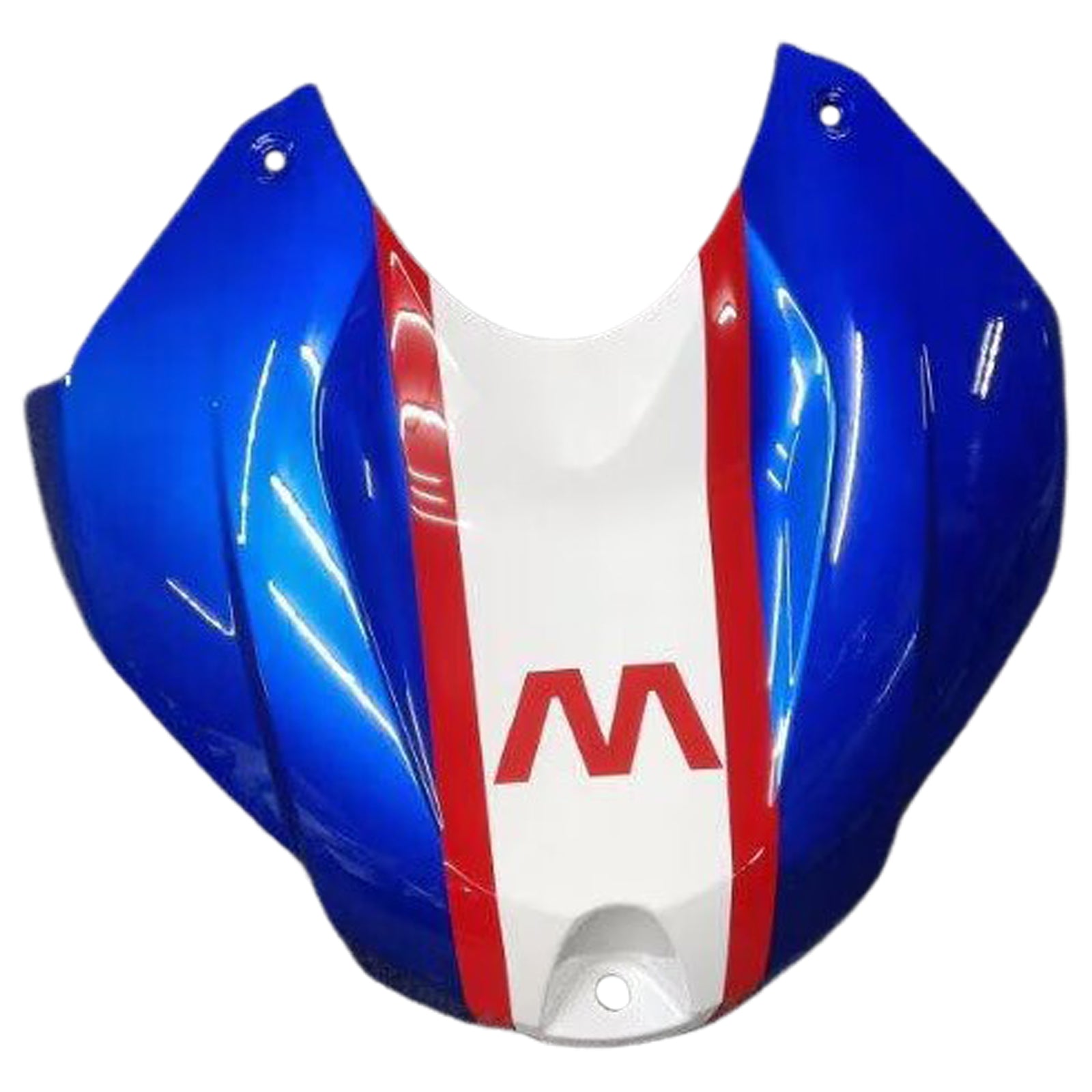 Amotopart BMW S1000RR 2017-2018 Kit de carénage bleu et rouge Style3