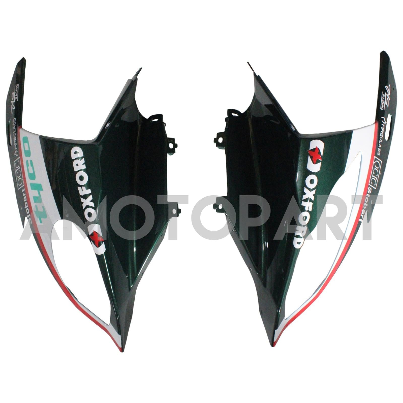 Amotopart BMW S1000RR 2017-2018 Green&White Fairing Kit