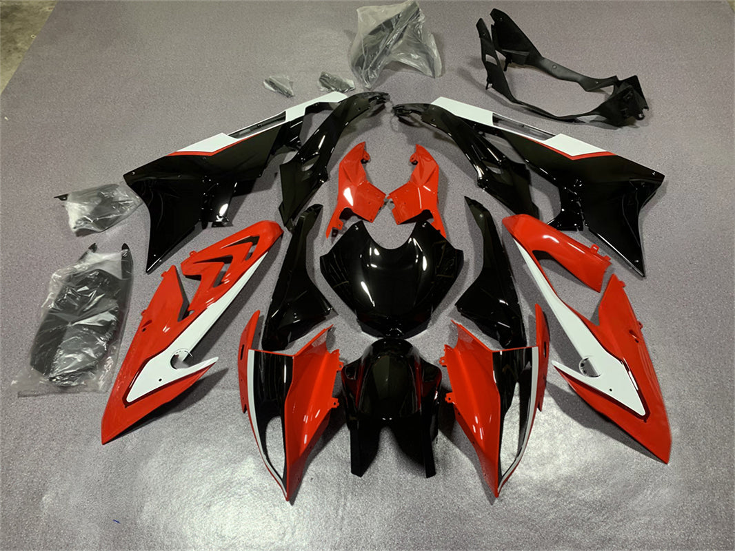 Amotopart BMW S1000RR 2017-2018 Black&Red Style6 Fairing Kit