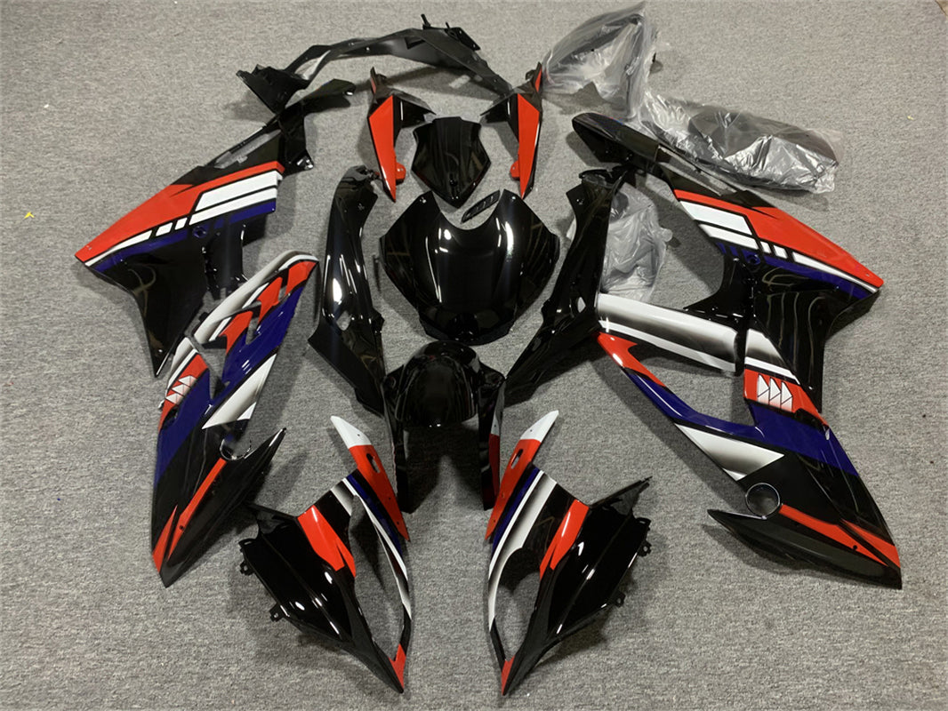 Amotopart BMW S1000RR 2017-2018 Black&Red Style1 Fairing Kit