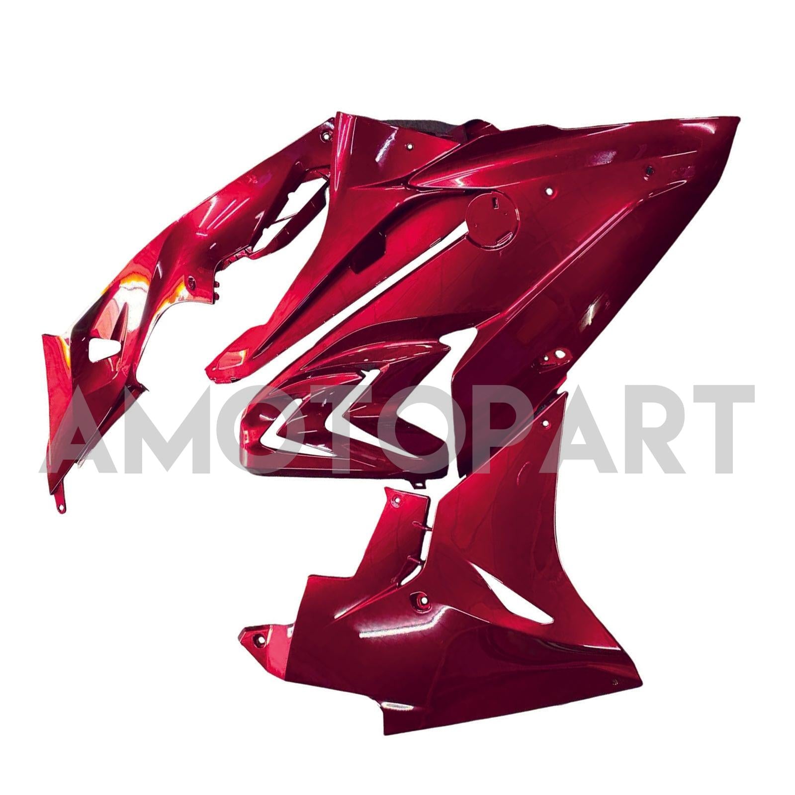 Amotopart 2017-2018 BMW S1000RR Glossy Red Fairing Kit