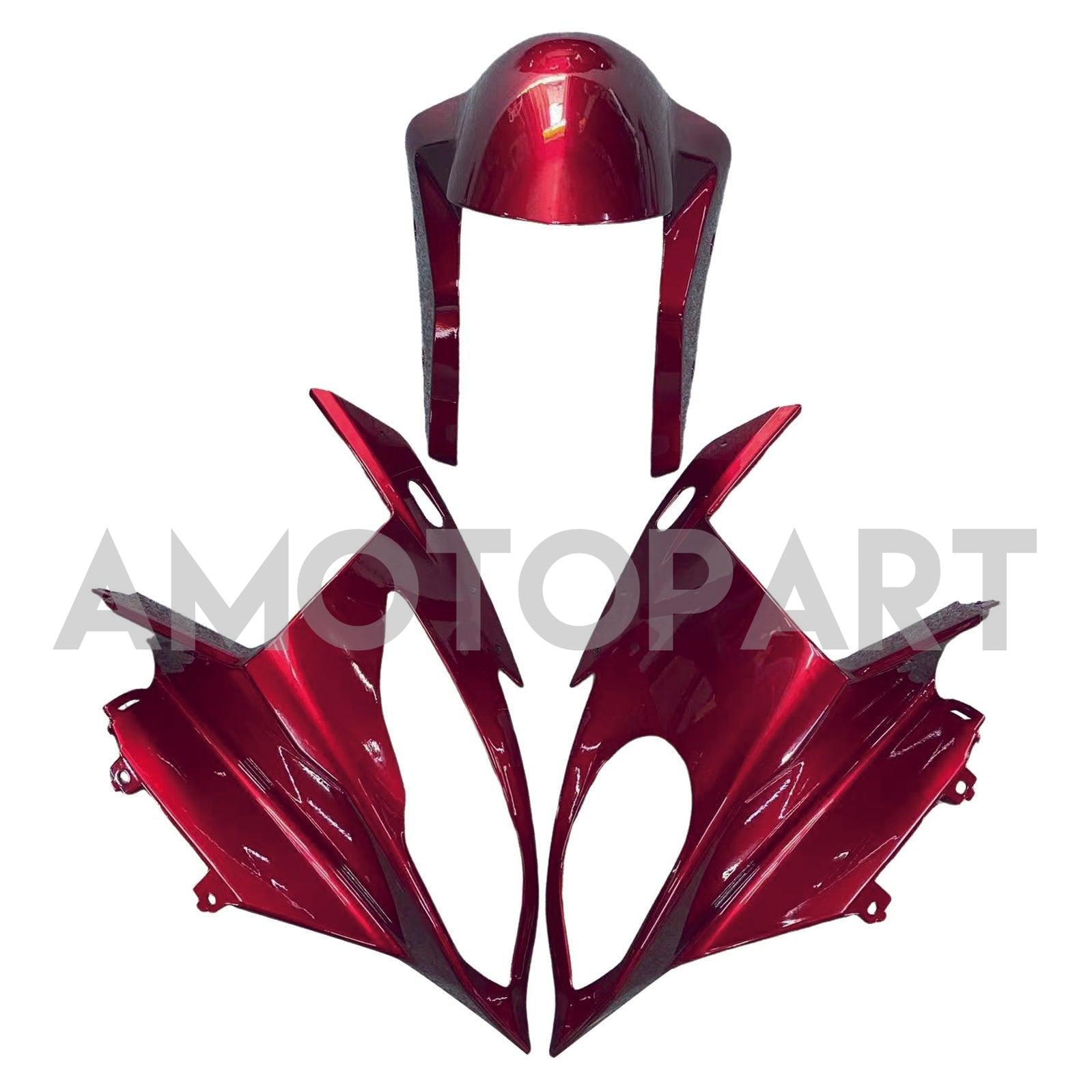 Amotopart 2017-2018 BMW S1000RR Glossy Red Fairing Kit