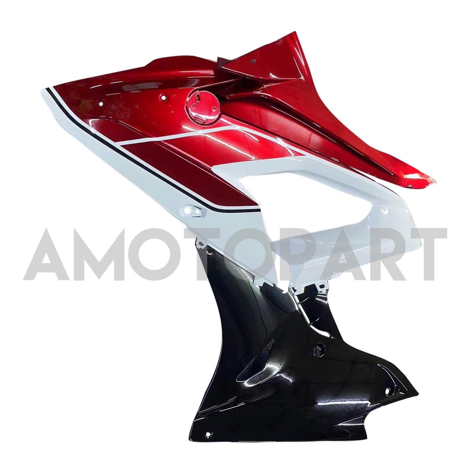 Amotopart 2017-2018 BMW S1000RR Glossy Red Black White Fairing Kit
