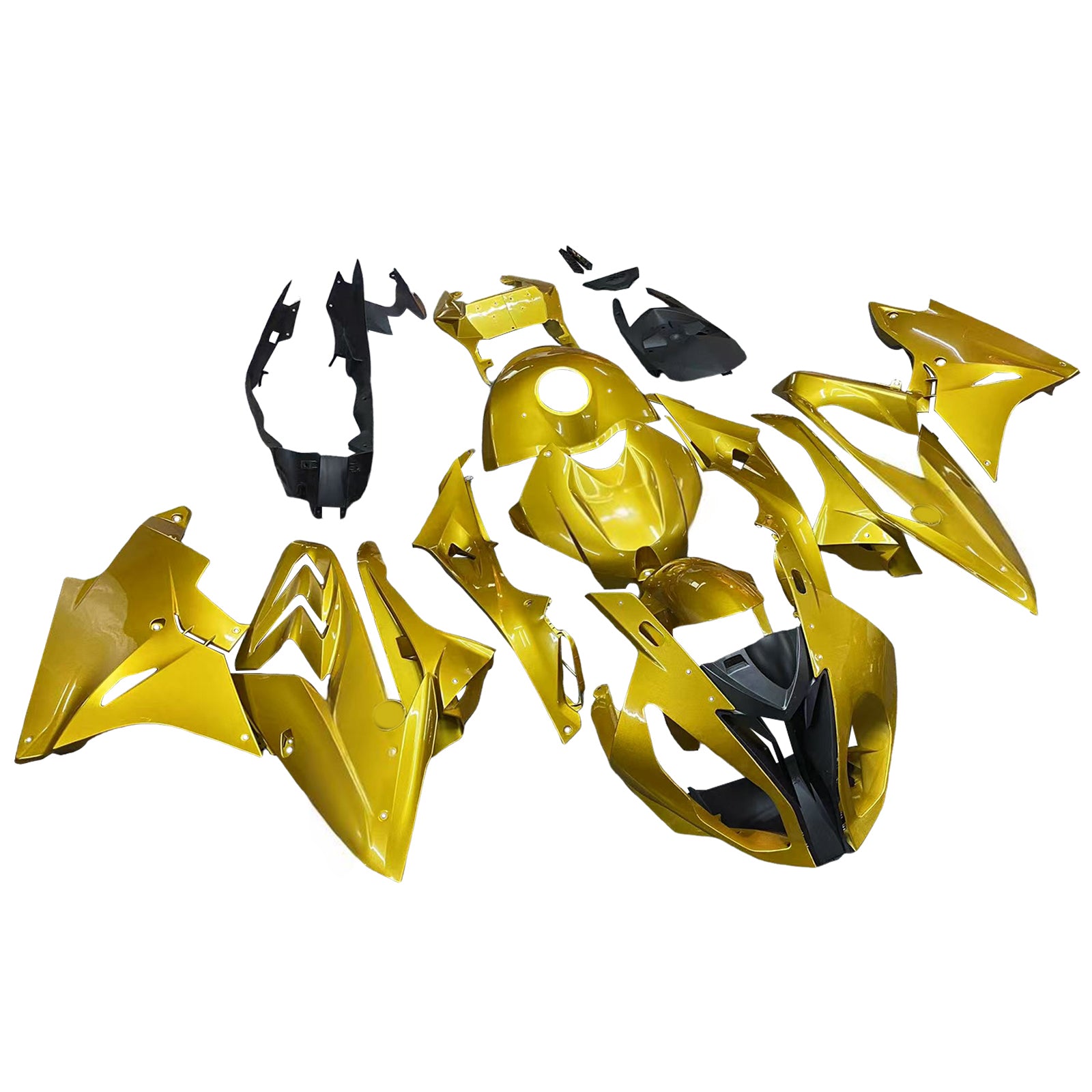 Amotopart 2017-2018 BMW S1000RR All Golden Fairing Kit