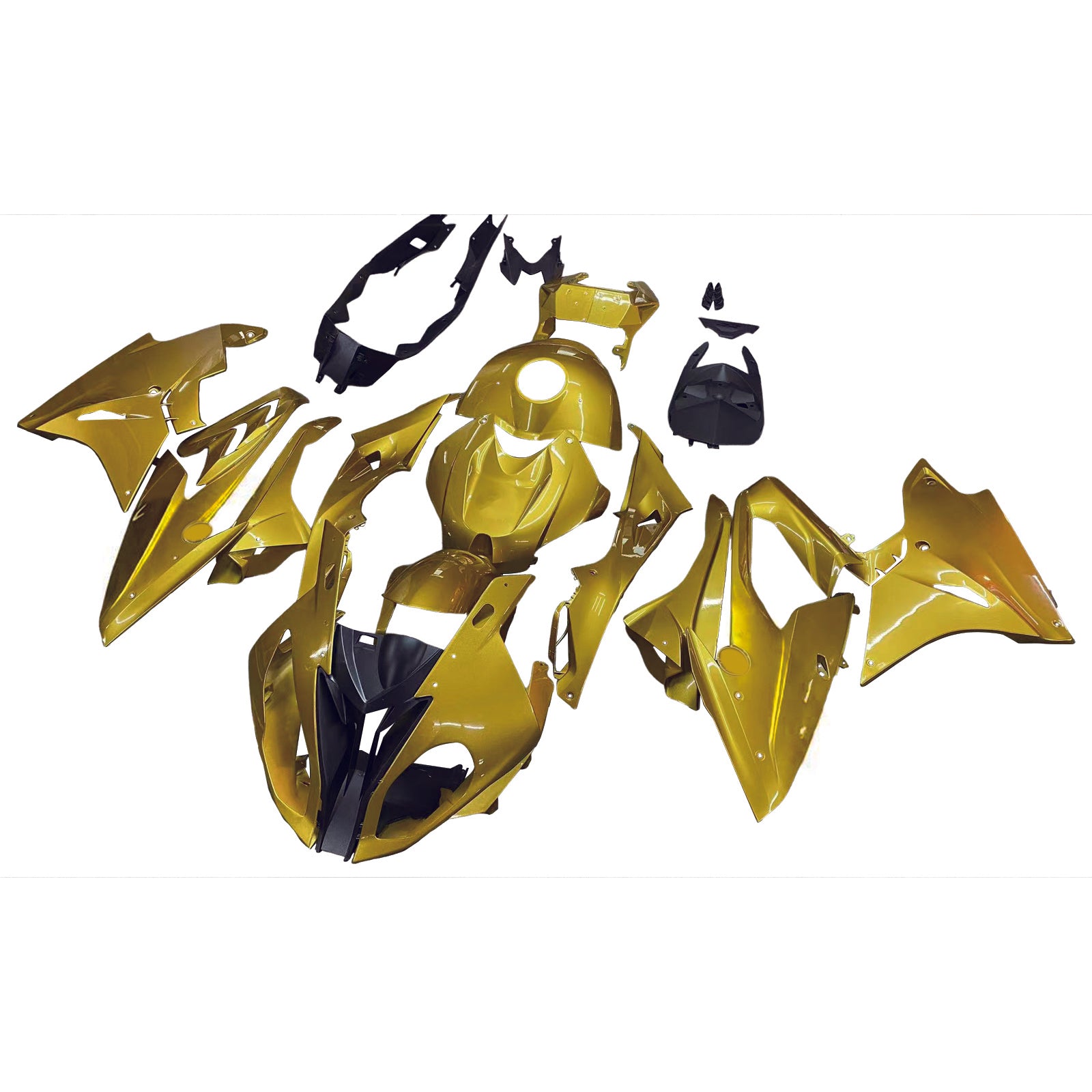 Amotopart 2017-2018 BMW S1000RR All Golden Fairing Kit