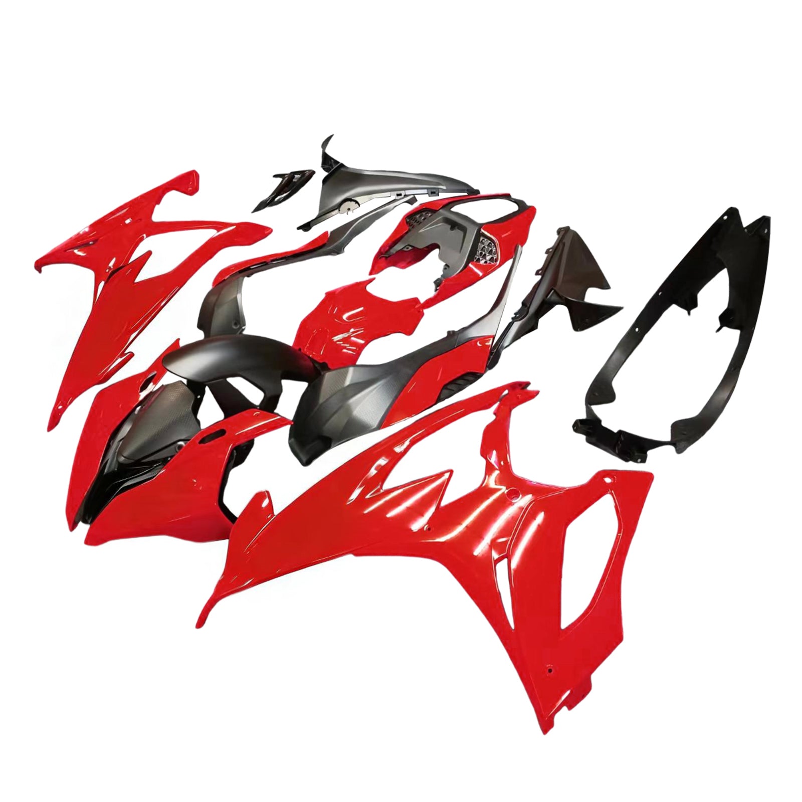 Amotopart 2019-2022 BMW S1000RR/M1000RR Red Fairing Kit