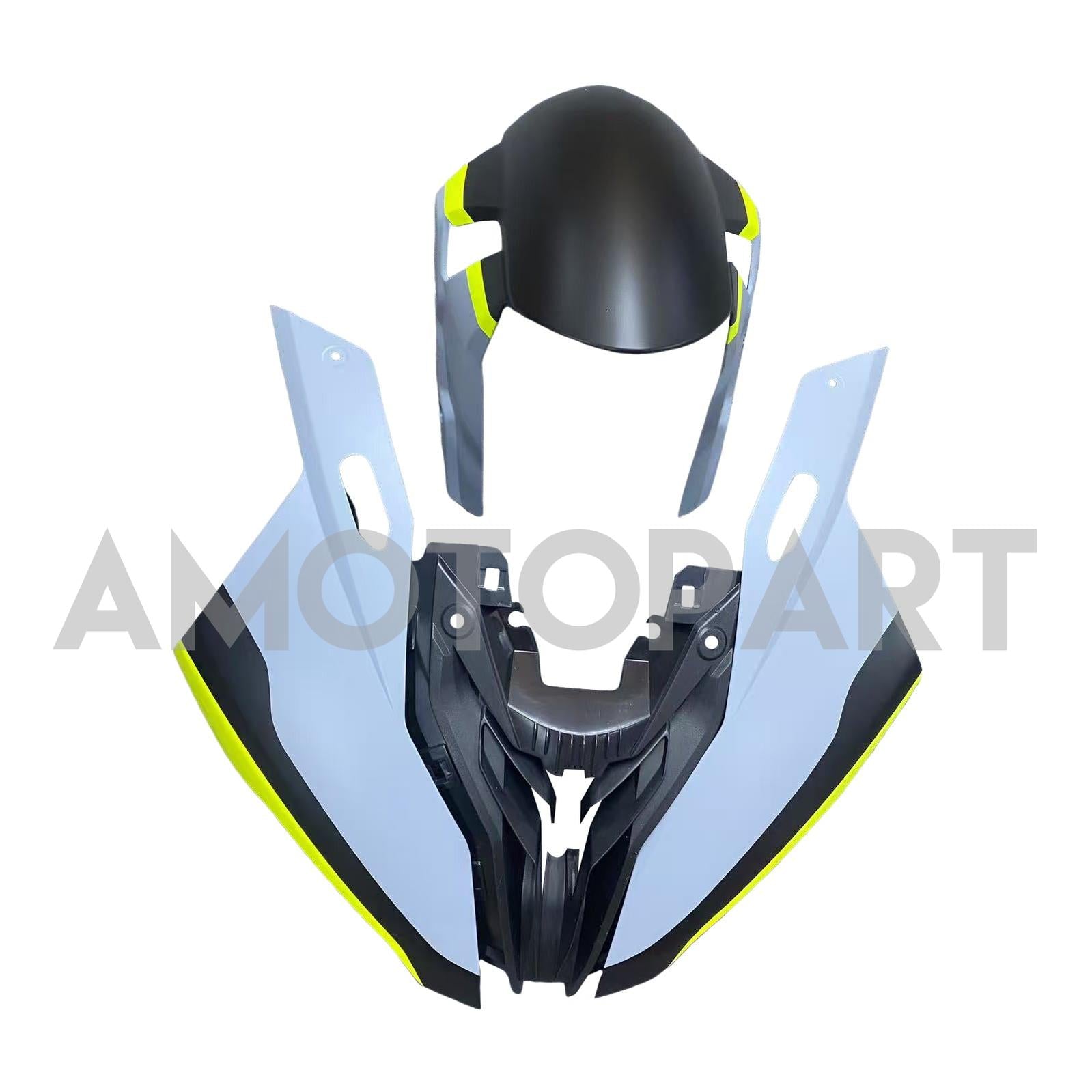 Amotopart 2019-2022 BMW S1000RR/M1000RR Yellow Black Racing Fairing Kit