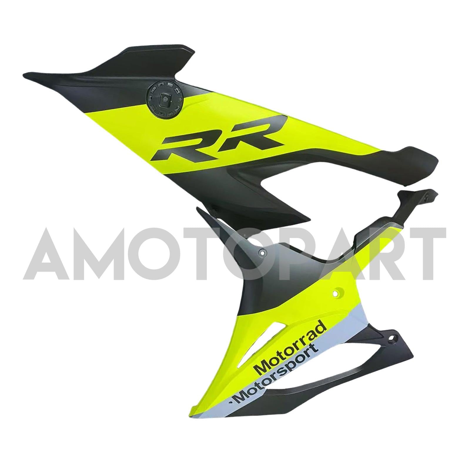 Amotopart 2019-2022 BMW S1000RR/M1000RR Yellow Black Racing Fairing Kit