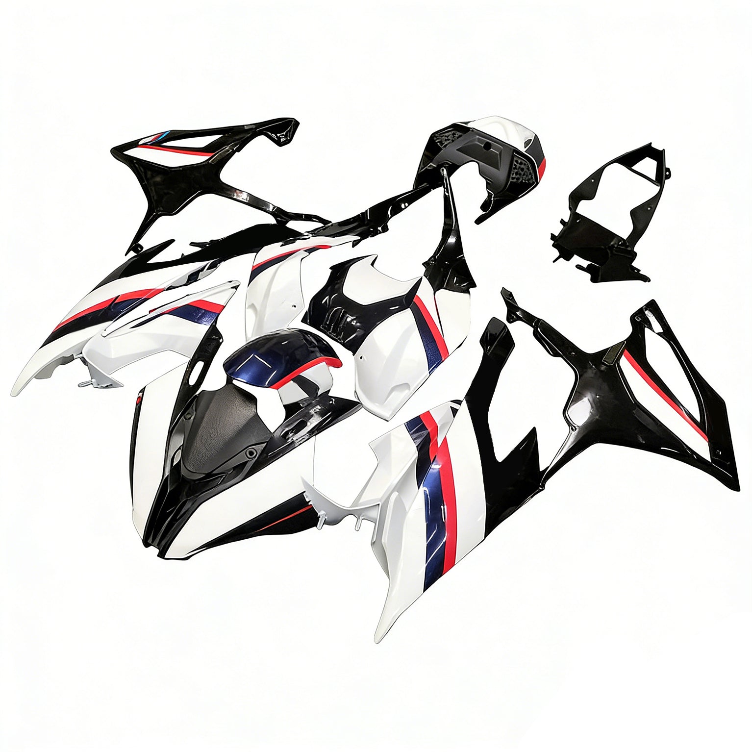 Amotopart 2019-2022 Kit carena Multi Racing BMW S1000RR/M1000RR bianca