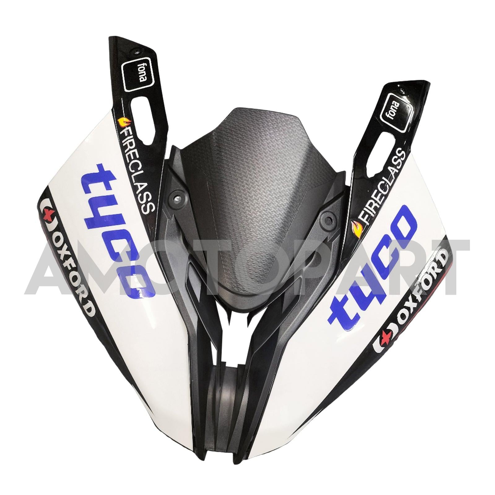 Amotopart 2019-2022 BMW S1000RR/M1000RR White Multi Racing Fairing Kit