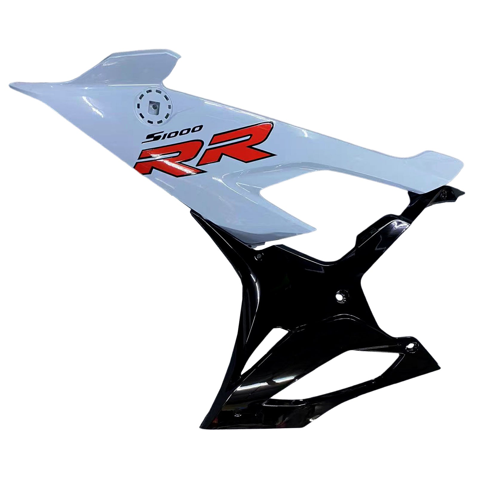 Amotopart 2019-2022 BMW S1000RR/M1000RR Black Grey-White Racing Fairing Kit
