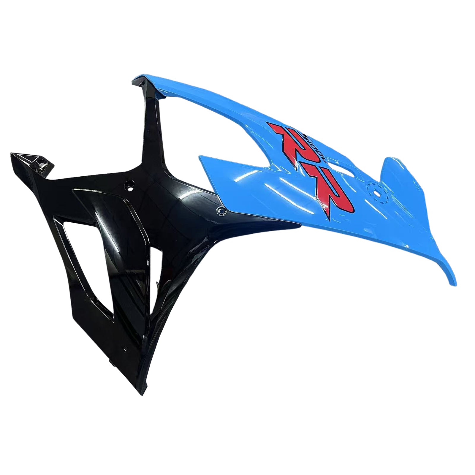 Amotopart 2019-2022 BMW S1000RR/M1000RR Black Cyan Racing Fairing Kit