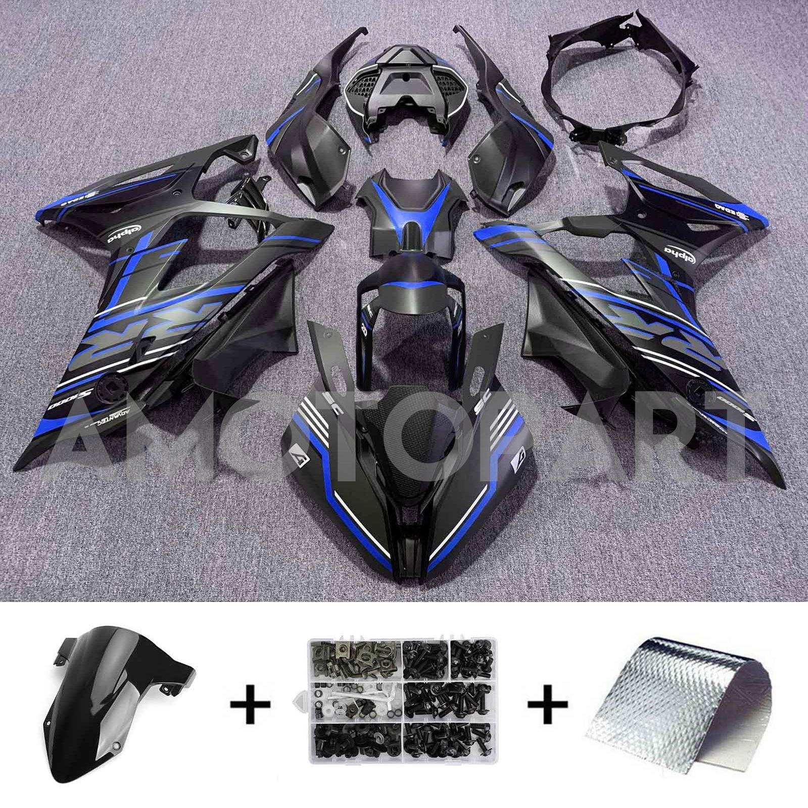 Amotopart 2019-2022 BMW S1000RR/M1000RR Black Blue Line Racing Beurskit
