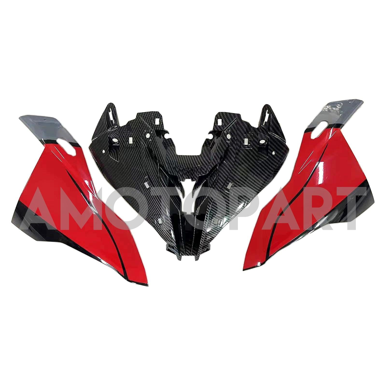 Amotopart BMW S1000RR 2019-2022 Black&Red Fairing Kit