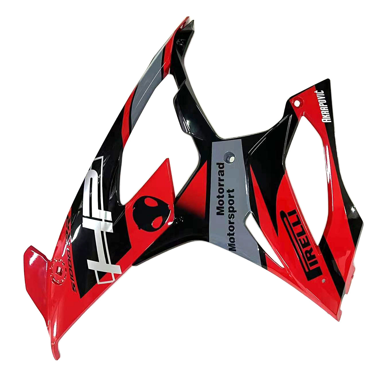 Amotopart BMW S1000RR 2019-2022 Black&Red Fairing Kit