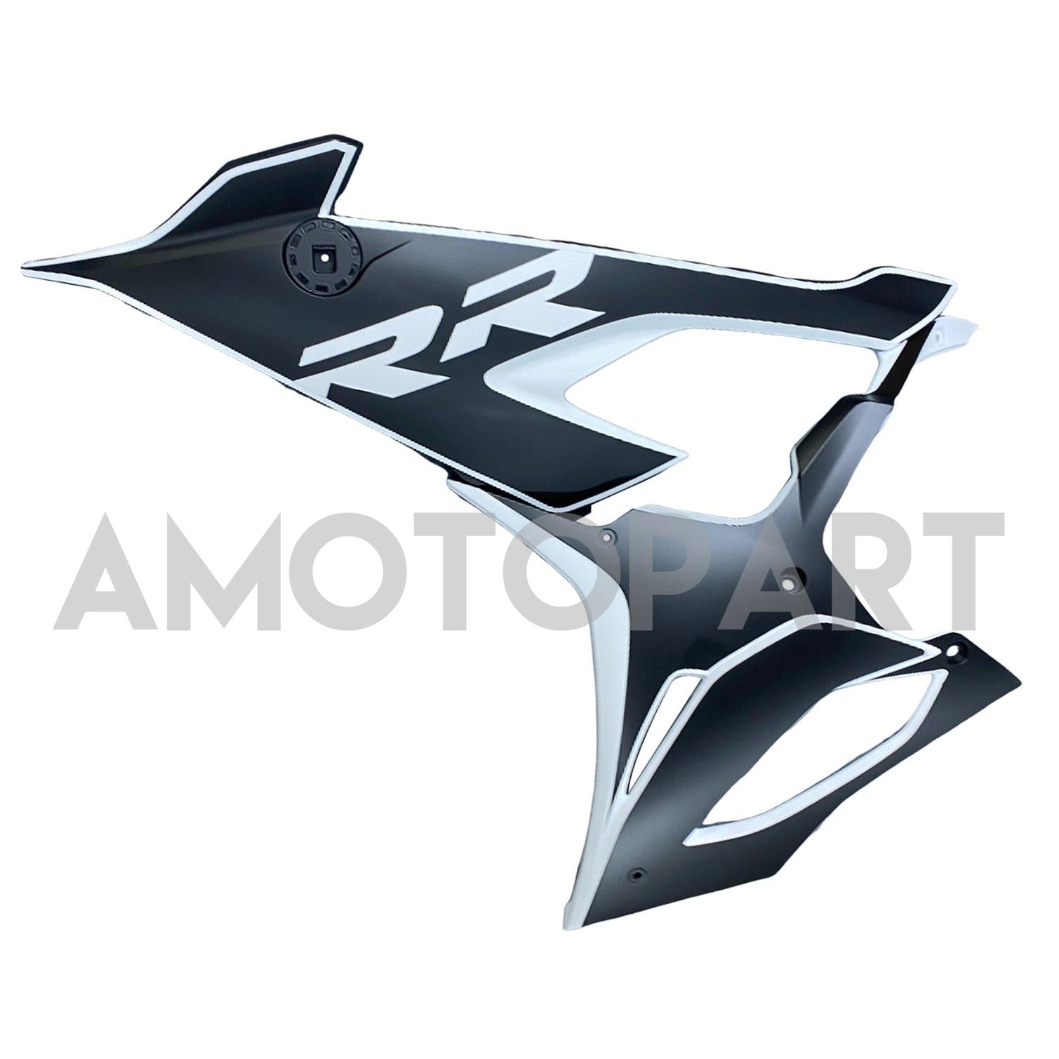 Amotopart BMW S1000RR 2019-2022 Black Stripe Fairing Kit