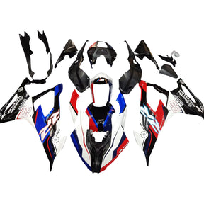 Amotopart BMW S1000RR 2019-2022 Blue&Red Style9 Fairing Kit