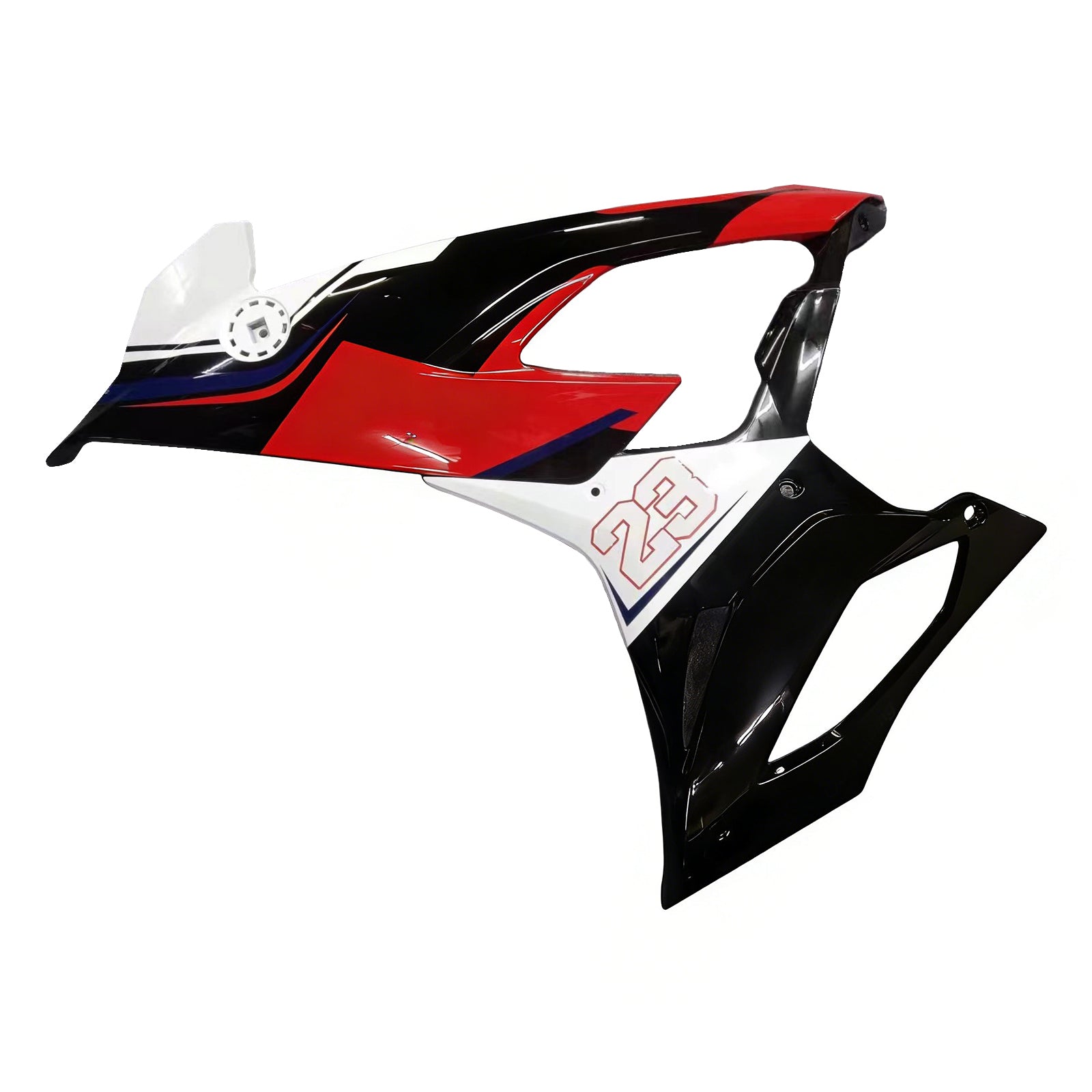 Amotopart BMW S1000RR 2019-2022 Blue&Red Style9 Fairing Kit