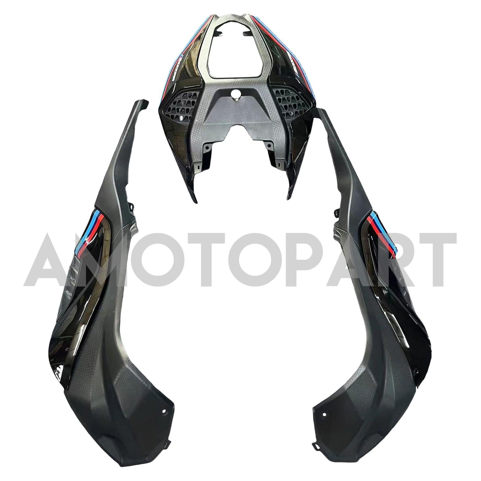 Amotopart BMW S1000RR 2019-2022 Zestaw Blue & Black Fairing