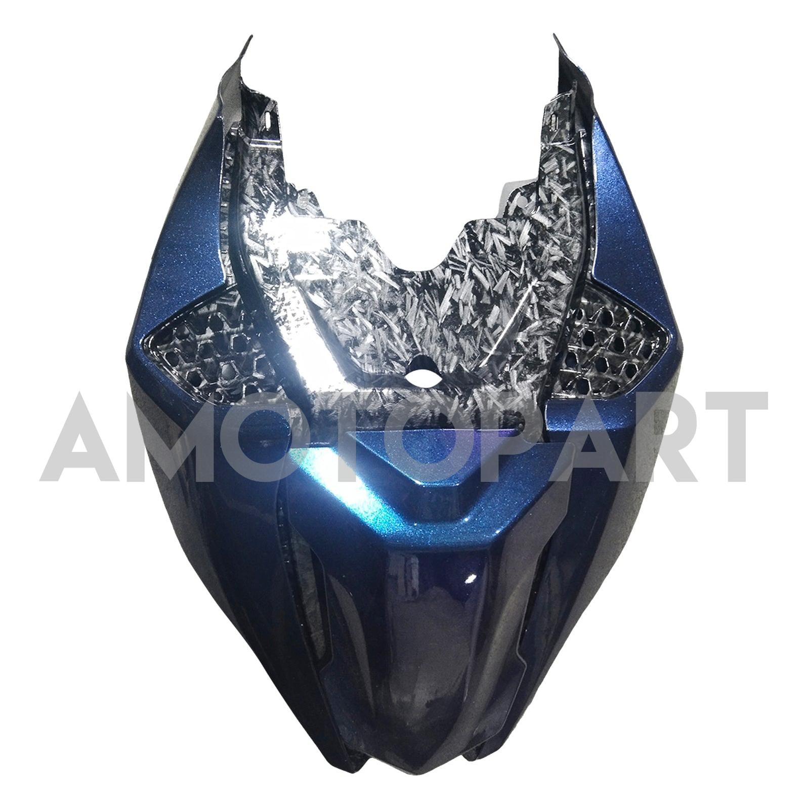 Amotopart 2019-2022 BMW S1000RR フォージ カーボンファイバー パターン ブルー フェアリング キット