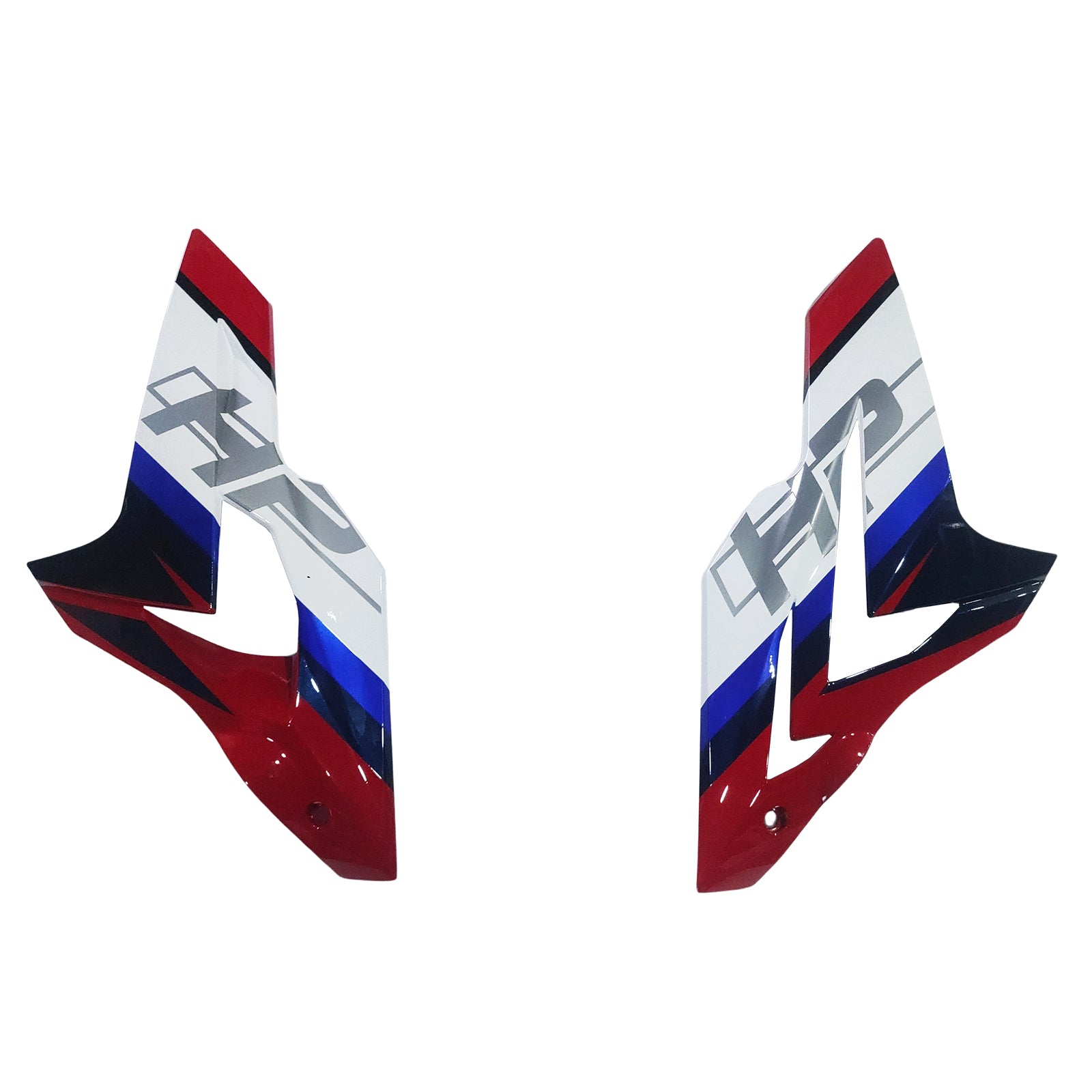 Amotopart BMW 2014-2016 S1000R White Red Fairing Kit