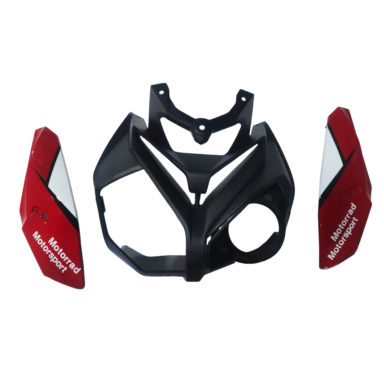 Amotopart BMW 2014-2016 S1000R White Red Fairing Kit