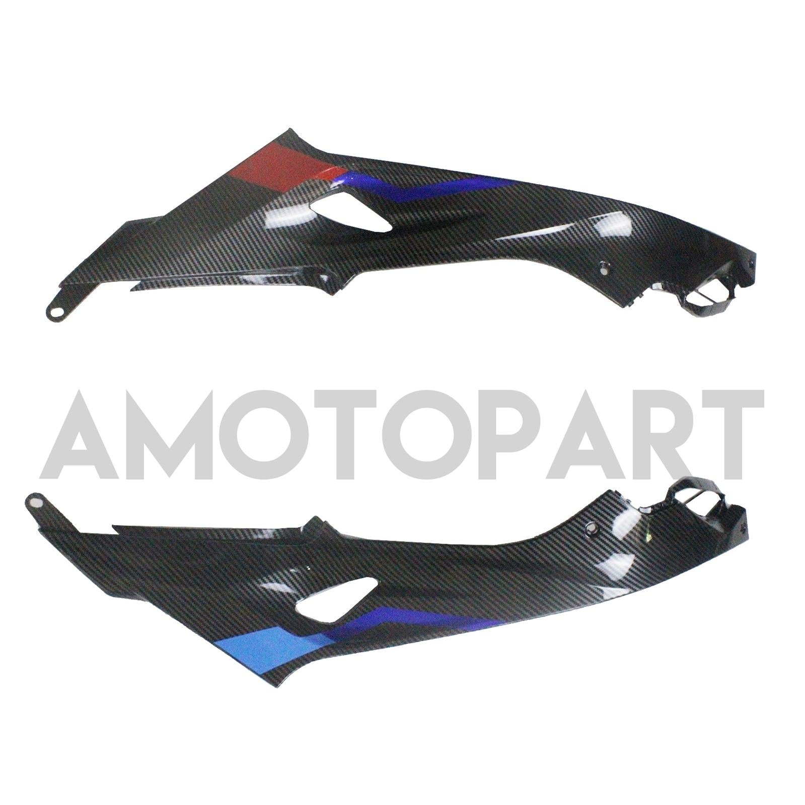 Amotopart 2014-2016 BMW S1000R Carbon Fiber Blue&Red Fairing Kit