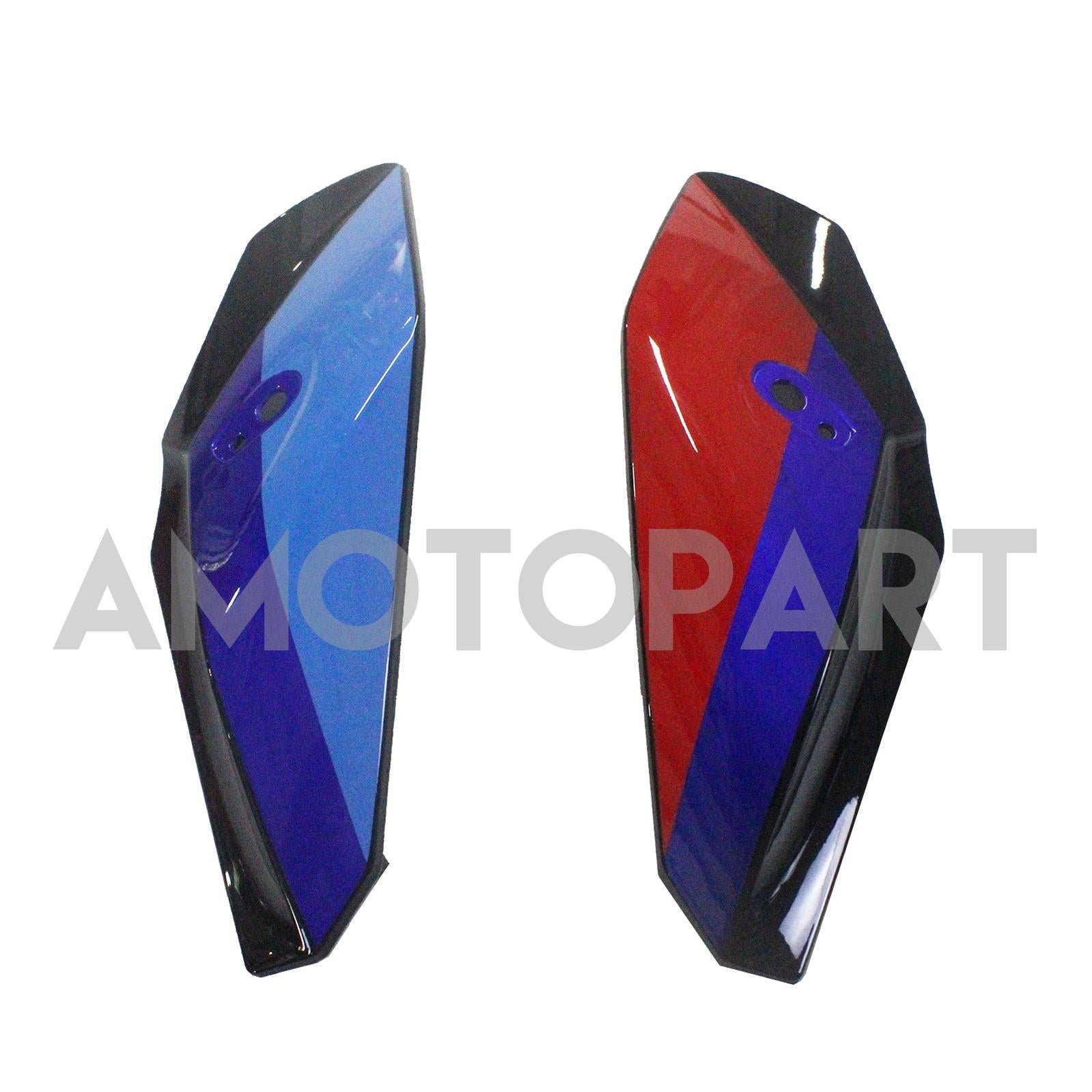 Amotopart 2014-2016 BMW S1000R Carbon Fiber Blue&Red Fairing Kit