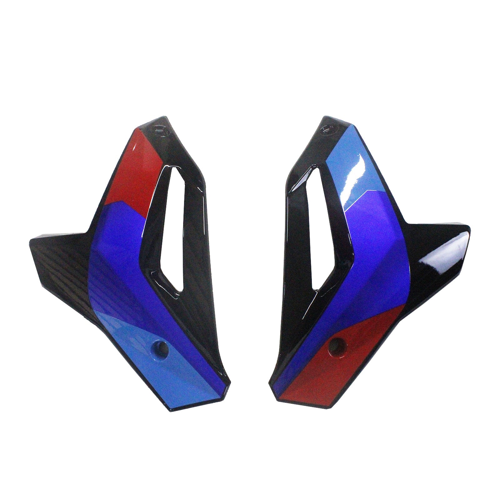 Amotopart 2014-2017 BMW S1000R Carbon Fiber Blue&Red Fairing Kit