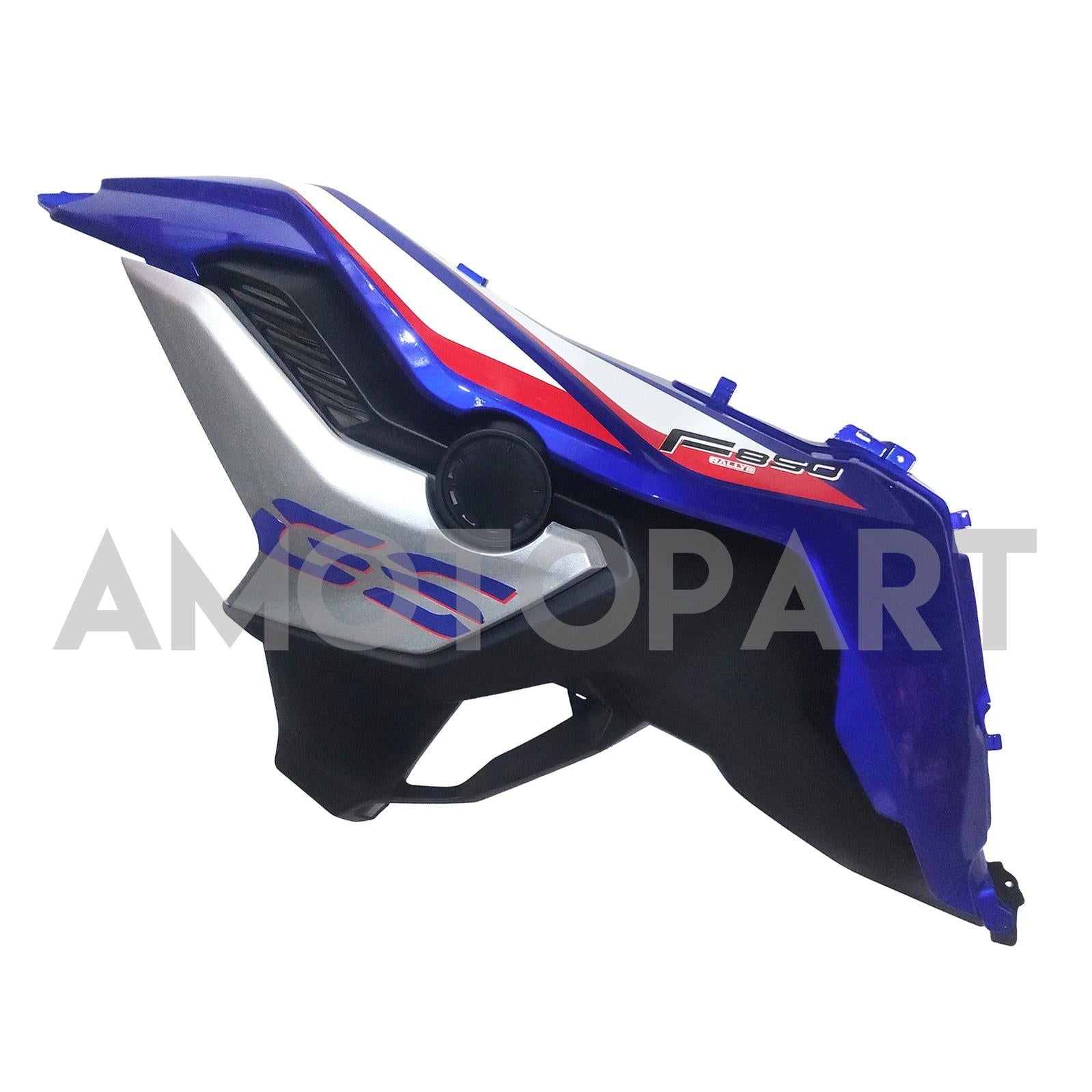 Amotopart 2018-2022 BMW F750GS F850GS Kit de carenado negro azul