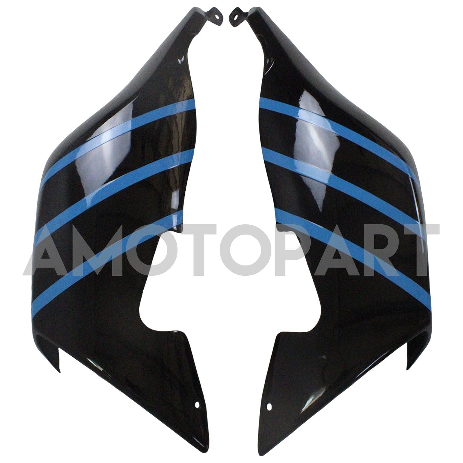 Amotopart BMW 2005-2010 K1200S Black Blue Line Fairing Kit