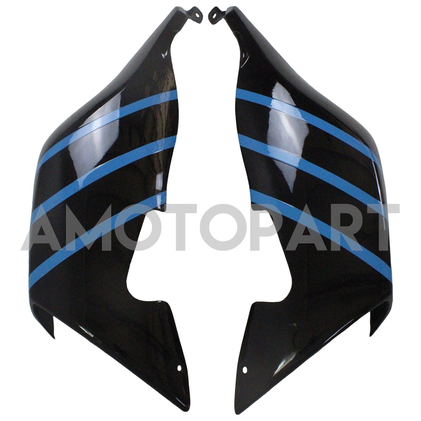Amotopart BMW 2005-2010 K1200S Black Blue Line Fairing Kit