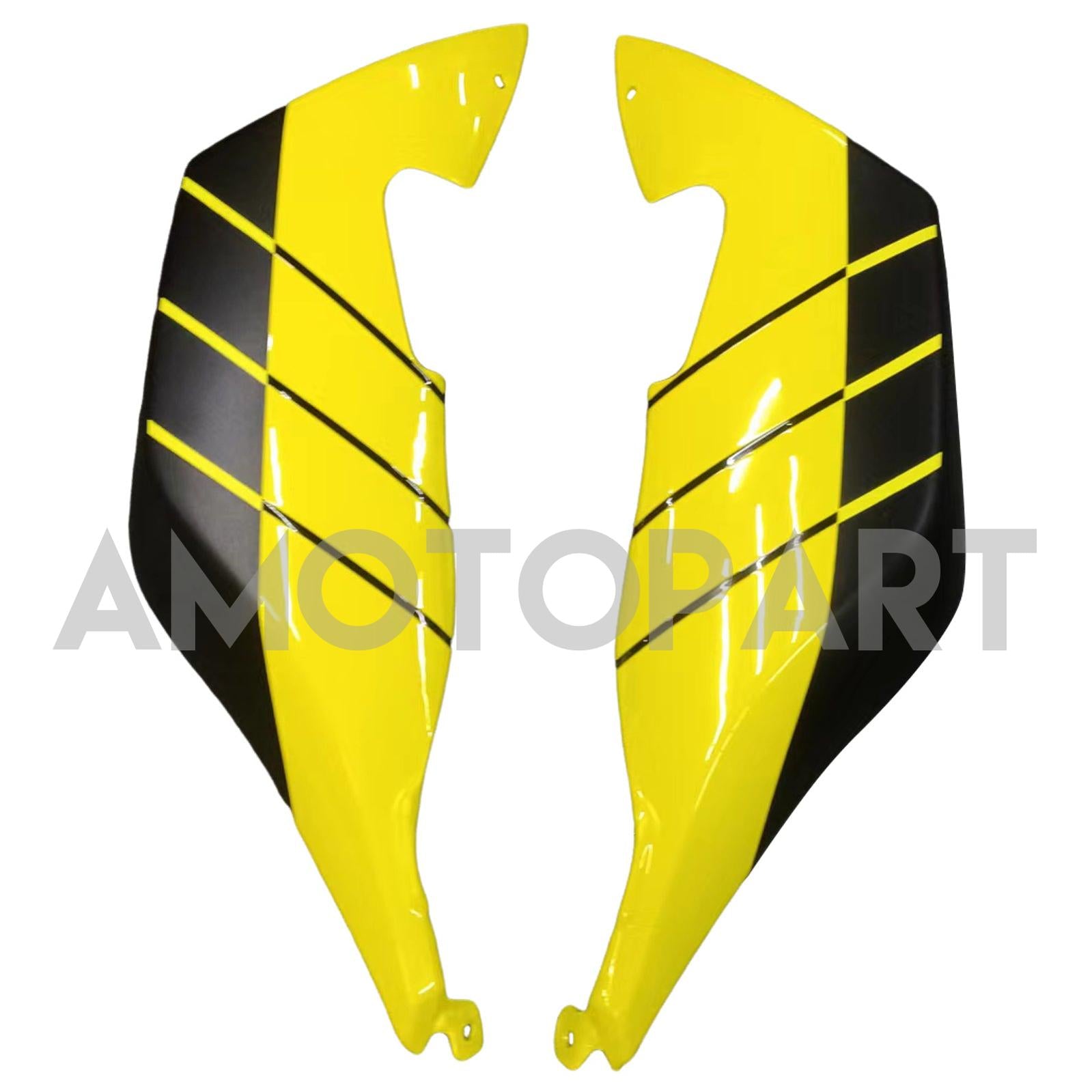 Amotopart BMW 2005-2010 K1200S Black Yellow Sliver Fairing Kit