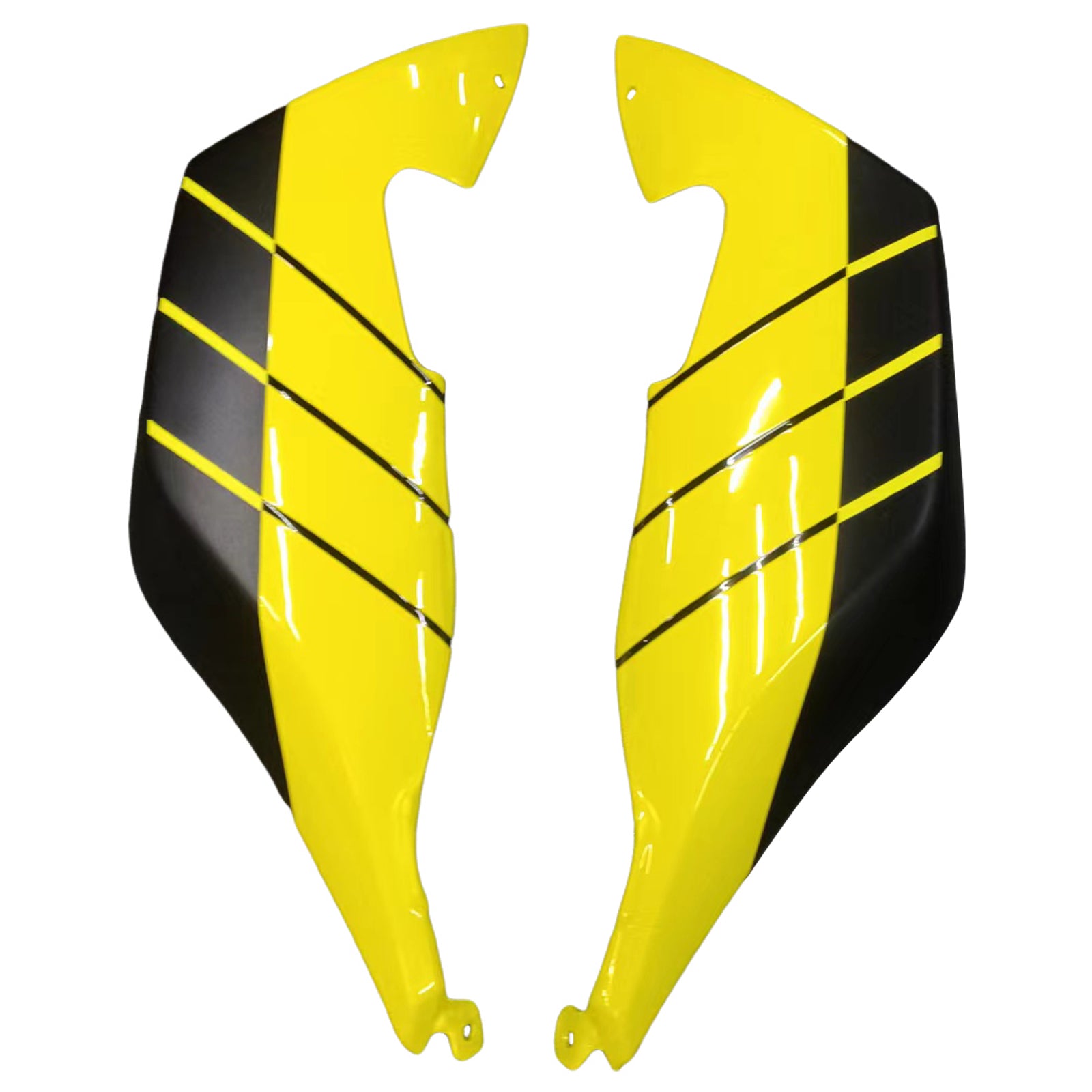 Amotopart BMW 2005-2010 K1200S Black Yellow Sliver Fairing Kit