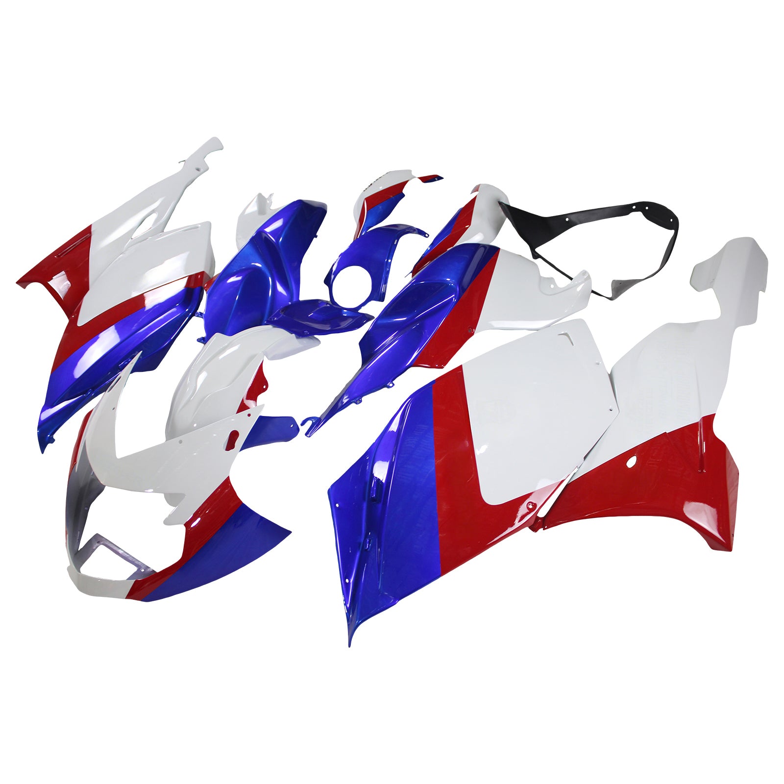 Amotopart 2005-2010 BMW K1200S Blue&Red Fairing Kit