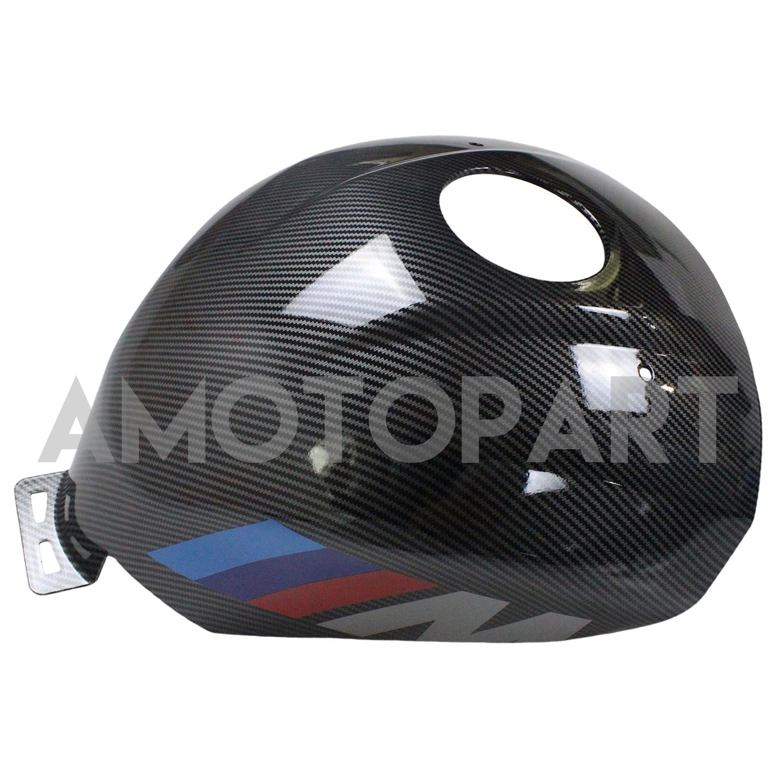 Amotopart 2023-2024 S1000RR BMW Rouge&Kit de carénage en fibre de carbone bleu