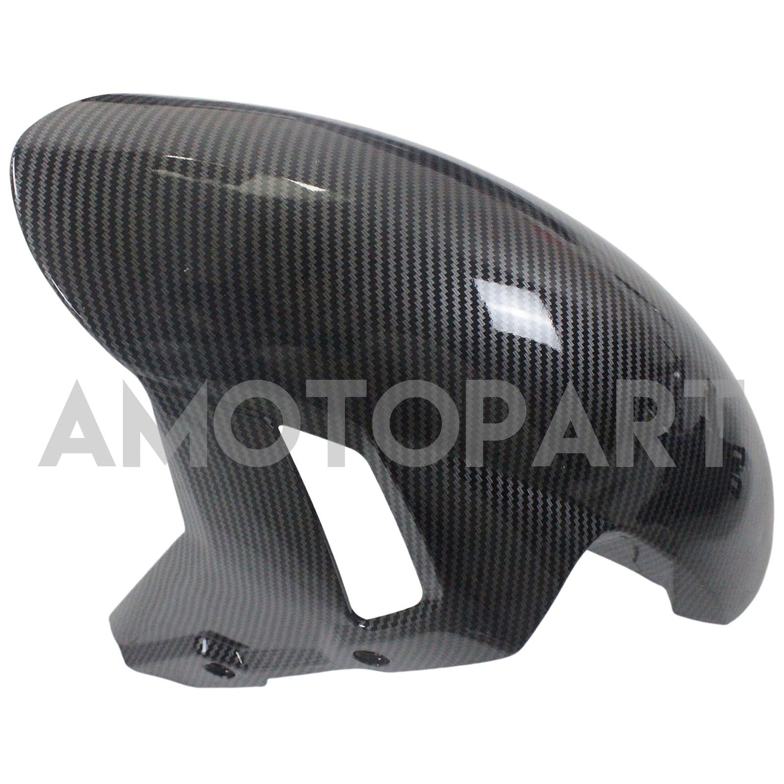 Amotopart 2023-2024 S1000RR BMW Rouge&Kit de carénage en fibre de carbone bleu