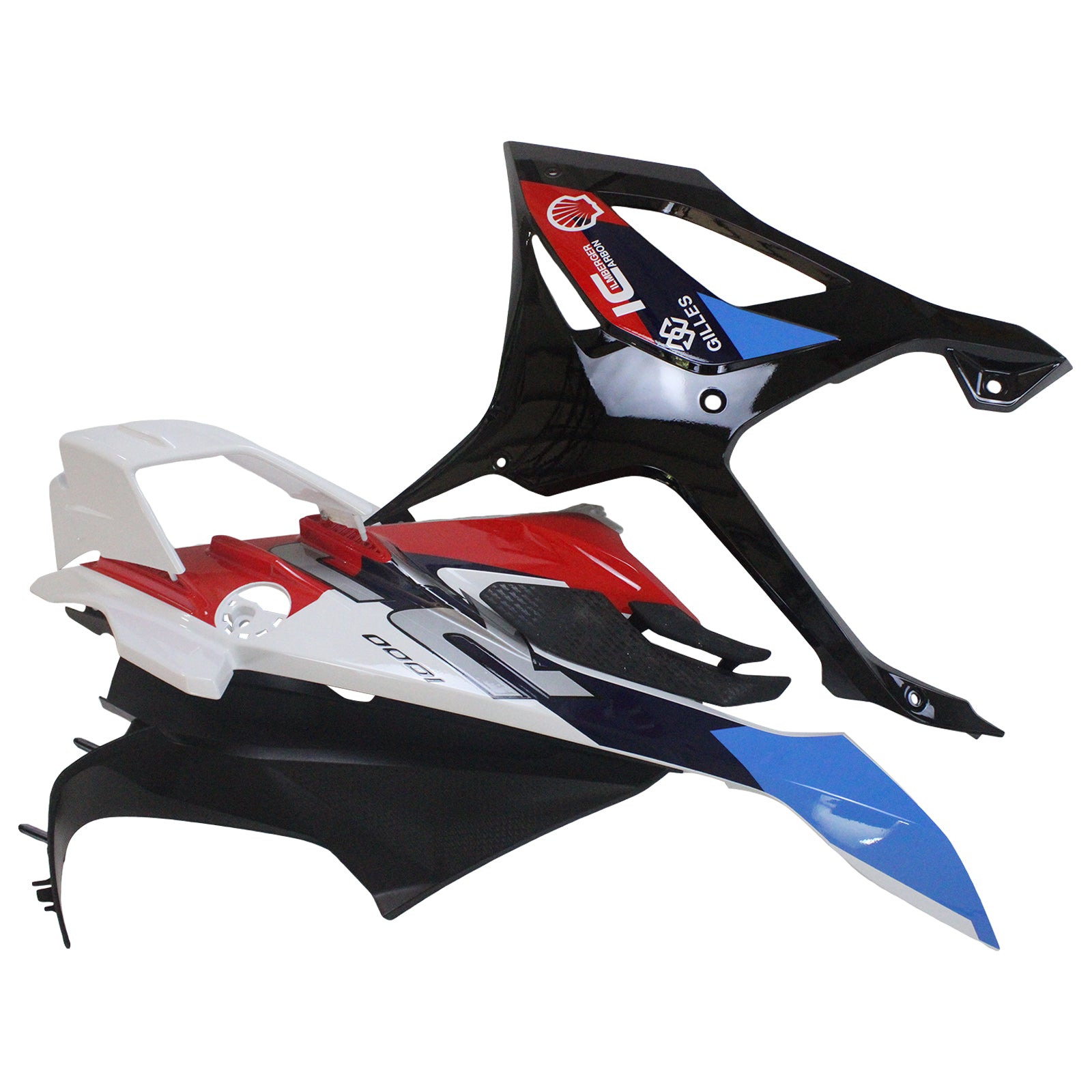 Amotopart 2023-2024 S1000RR BMW Red&Blue Style1 Fairing Kit