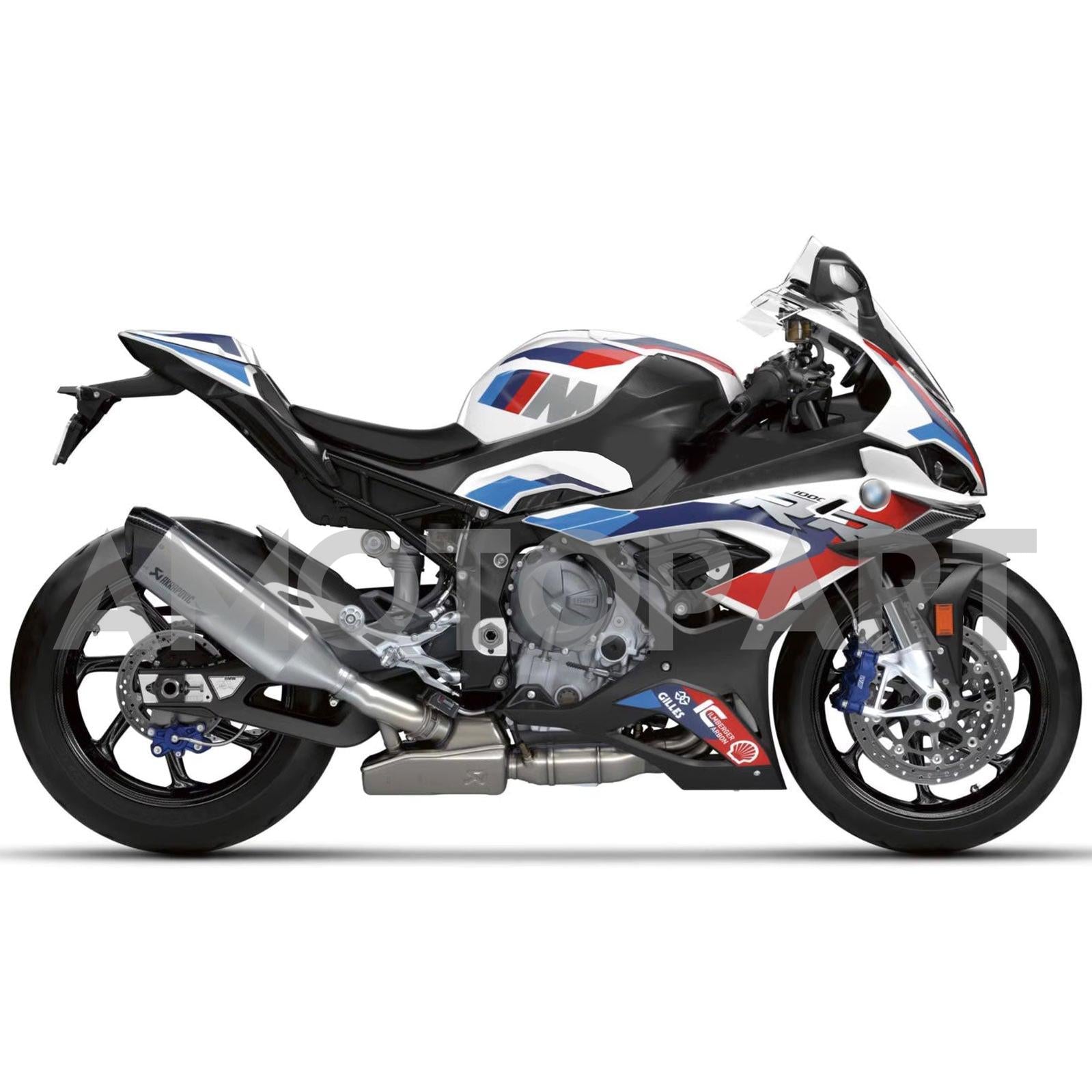 Amotopart 2023-2024 S1000RR BMW Red&Blue Style1 Fairing Kit