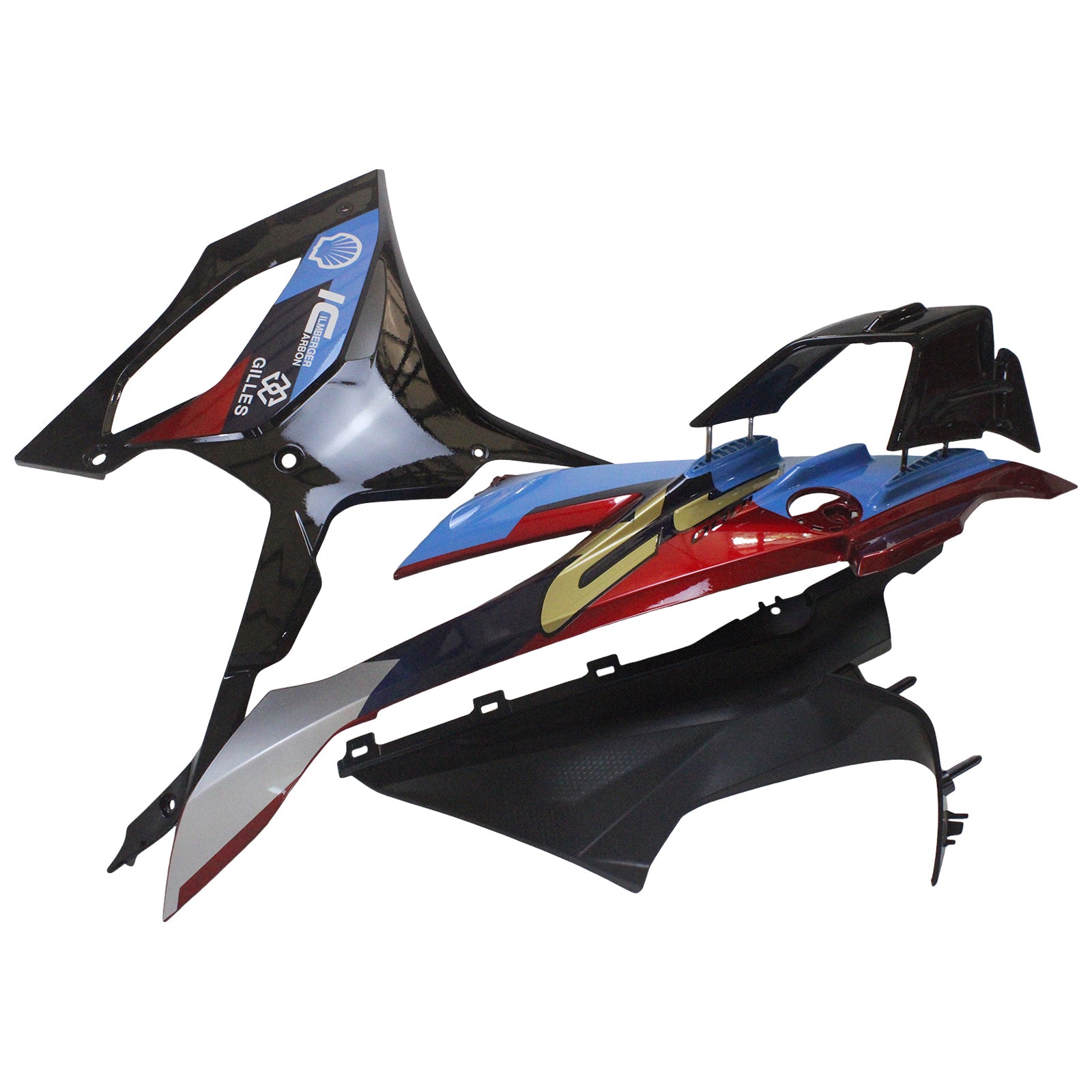 Amotopart 2023-2024 S1000RR BMW Red&Blue Style2 Fairing Kit