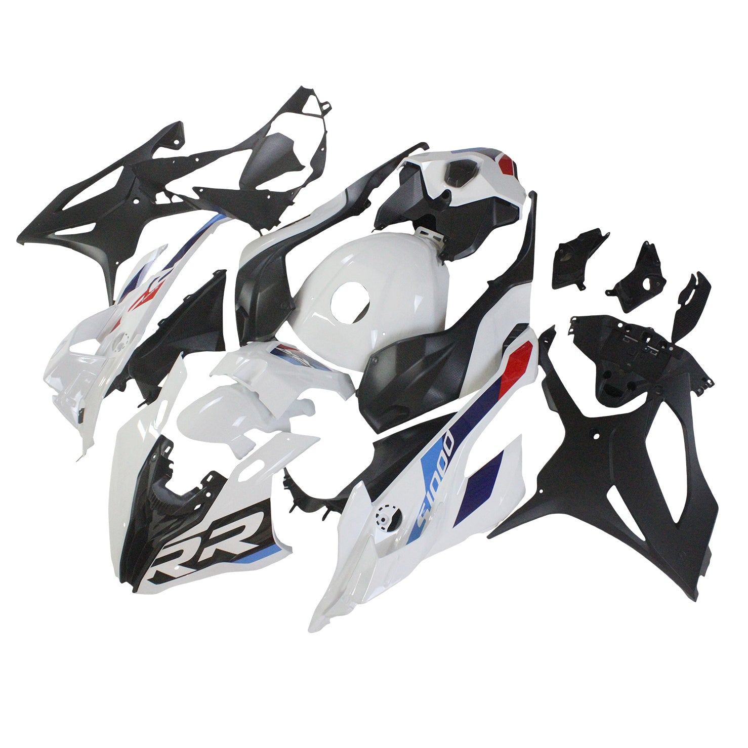 Amotopart 2023-2024 S1000RR BMW Red&Blue Style3 Fairing Kit