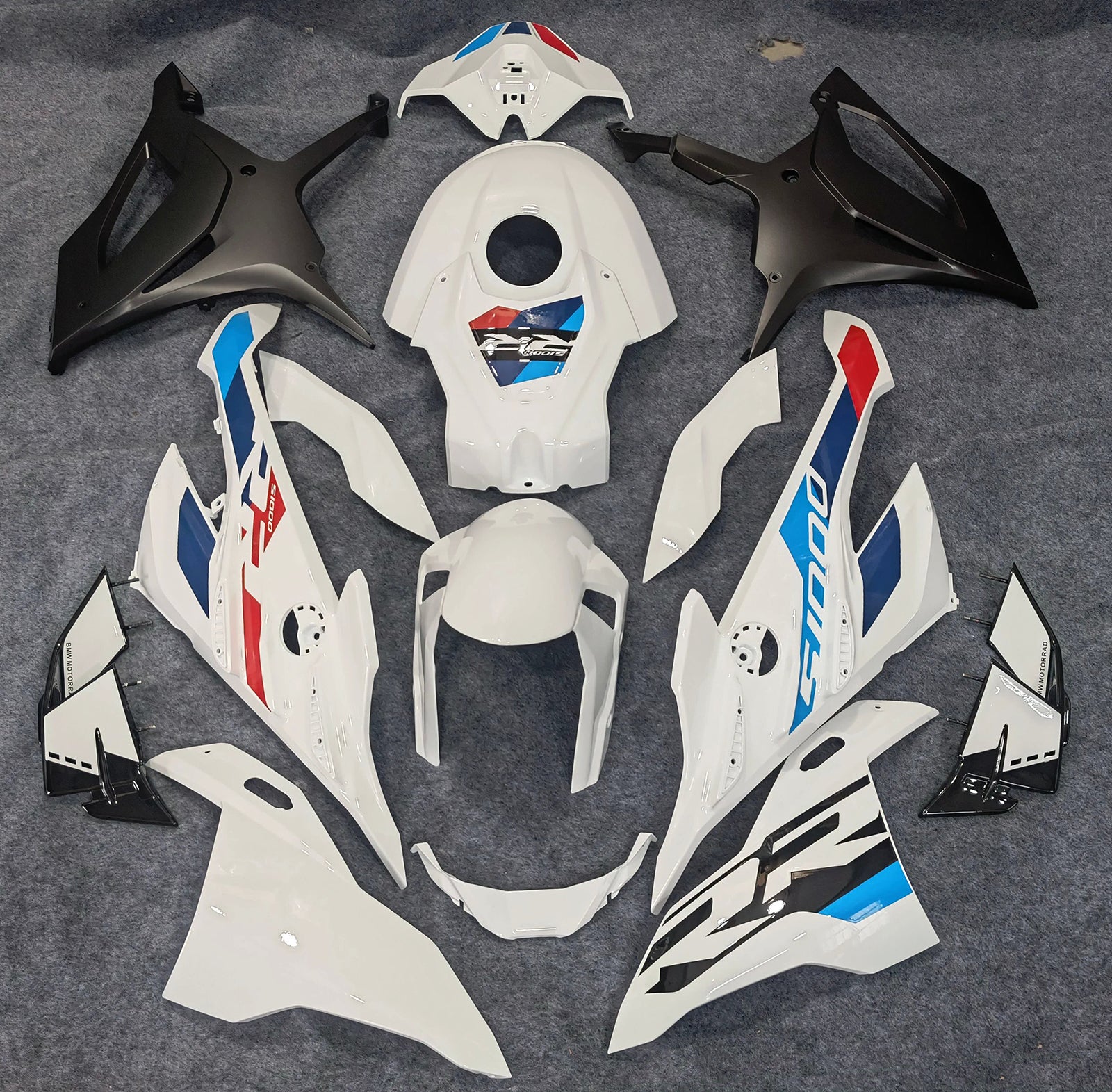 Amotopart 2023-2024 S1000RR BMW Red&Blue Style2 Fairing Kit