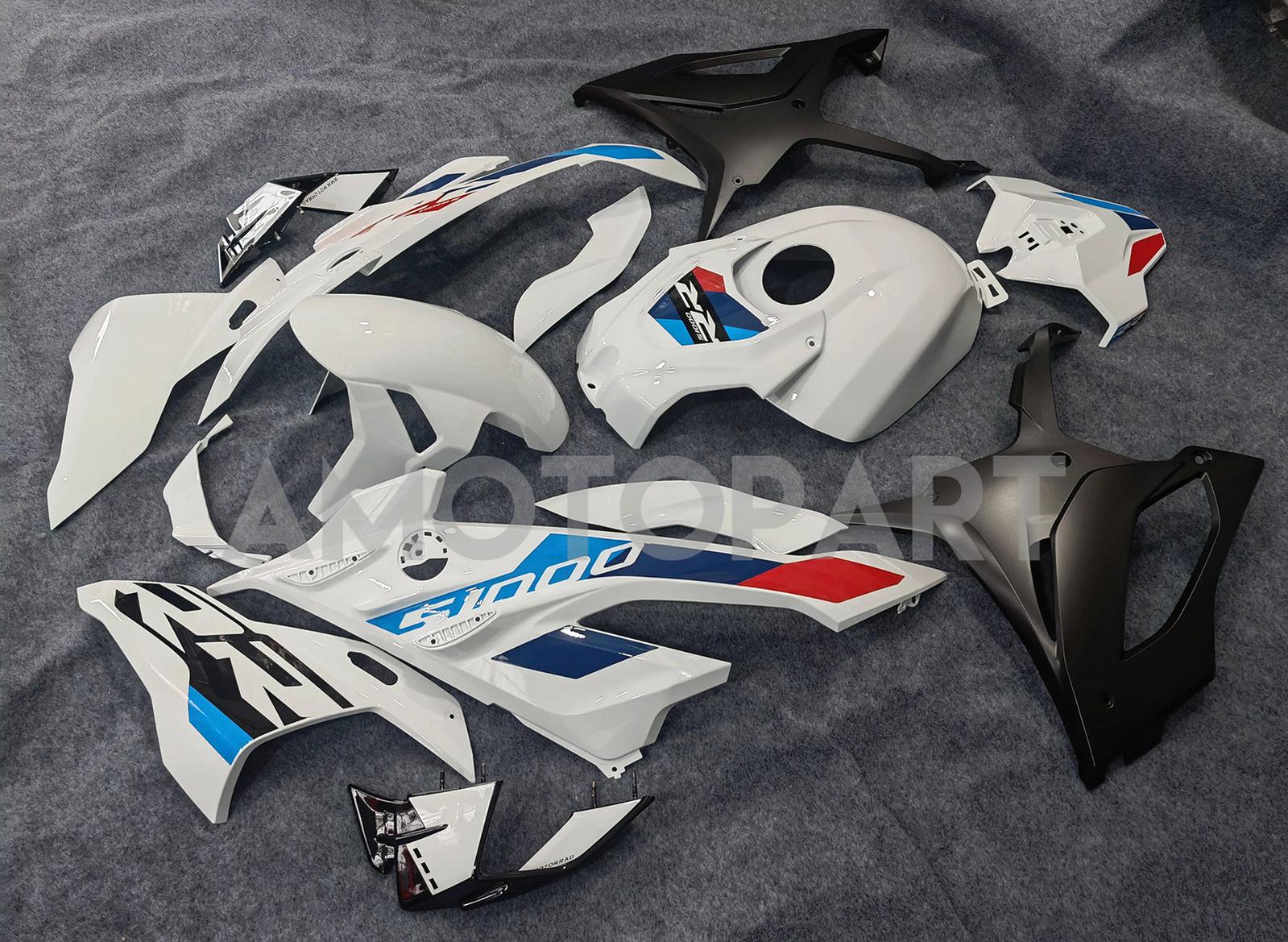 Amotopart 2023-2024 S1000RR BMW Red&Blue Style2 Fairing Kit